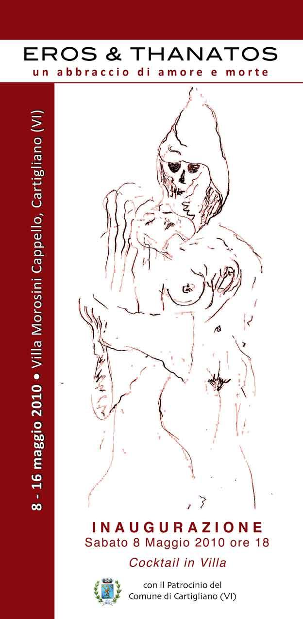 EROS & THANATOS un abbraccio  di  amore  e  morte