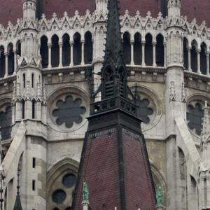 Hungary. Budapest the dark