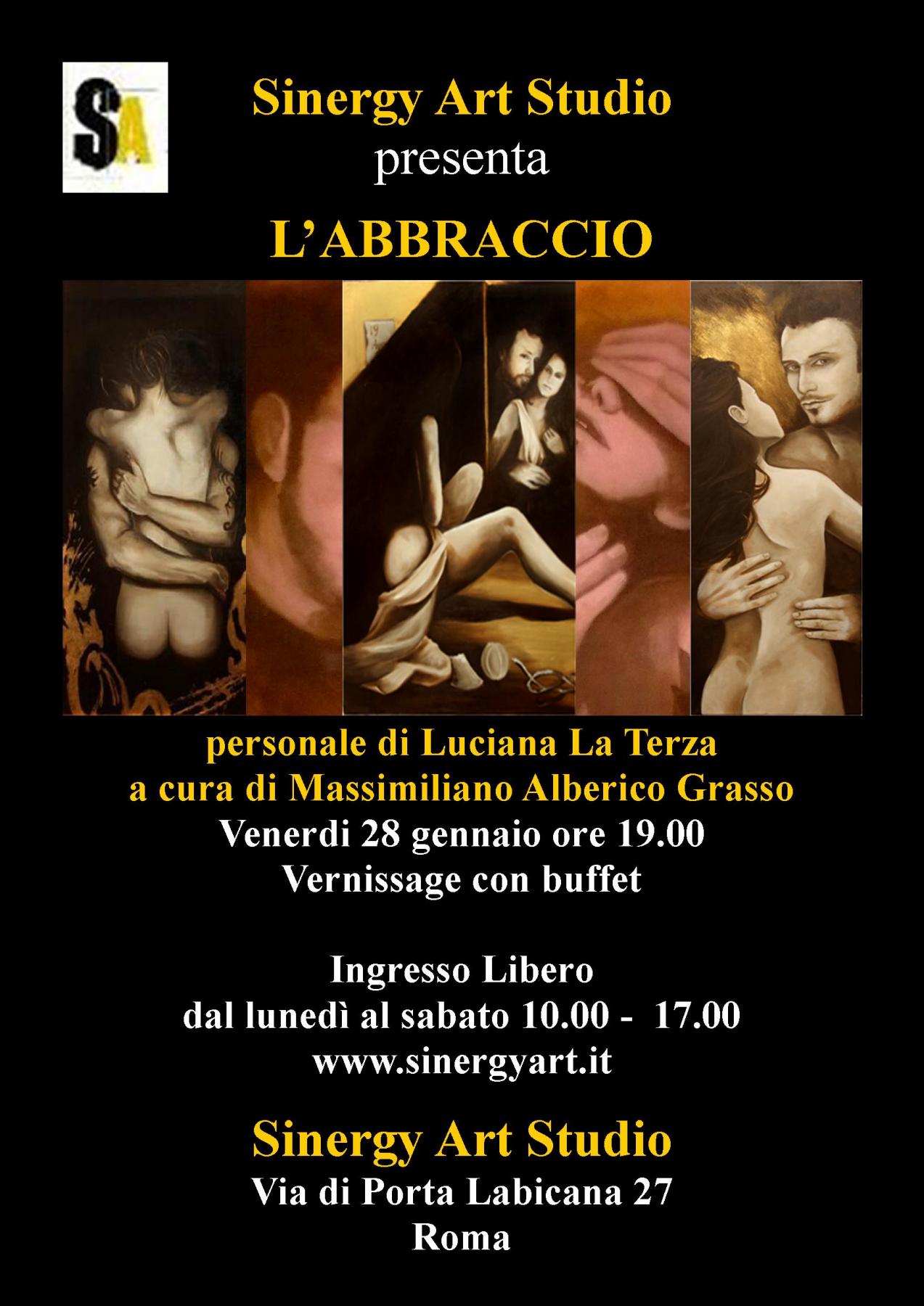 L'abbraccio, mostra personale di Luciana La Terza