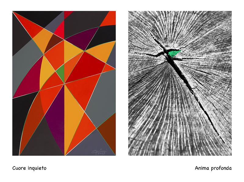 N°1 "L'officina dei colori paralleli" prove di dialogo tra pittura e fotografia. N°1 "L'officina dei colori paralleli" prove di dialogo tra pittura e fotografia.