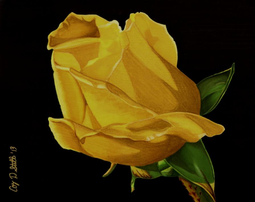 Mother's Yellow Rose