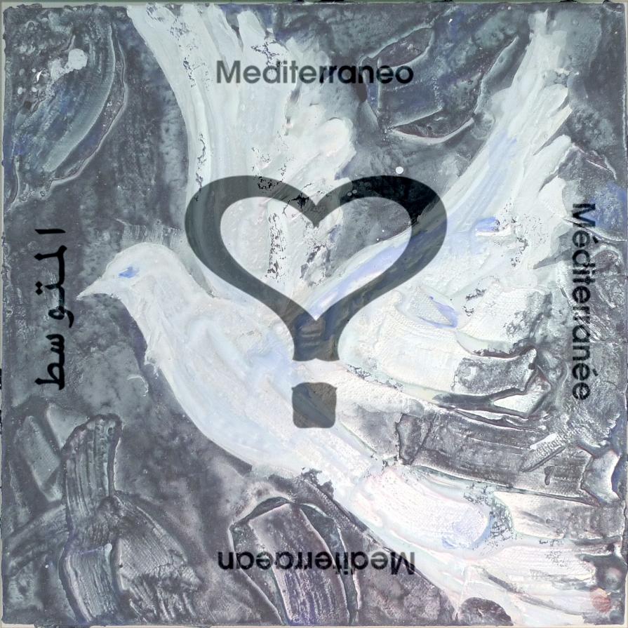 mariella bogliacino - Colomba - da Mediterraneo di delfino maria rosso - 2015