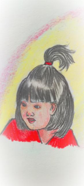 执子之手，与子偕老。 (Zhí zǐ zhī shǒu, yǔ zǐ xiélǎo)