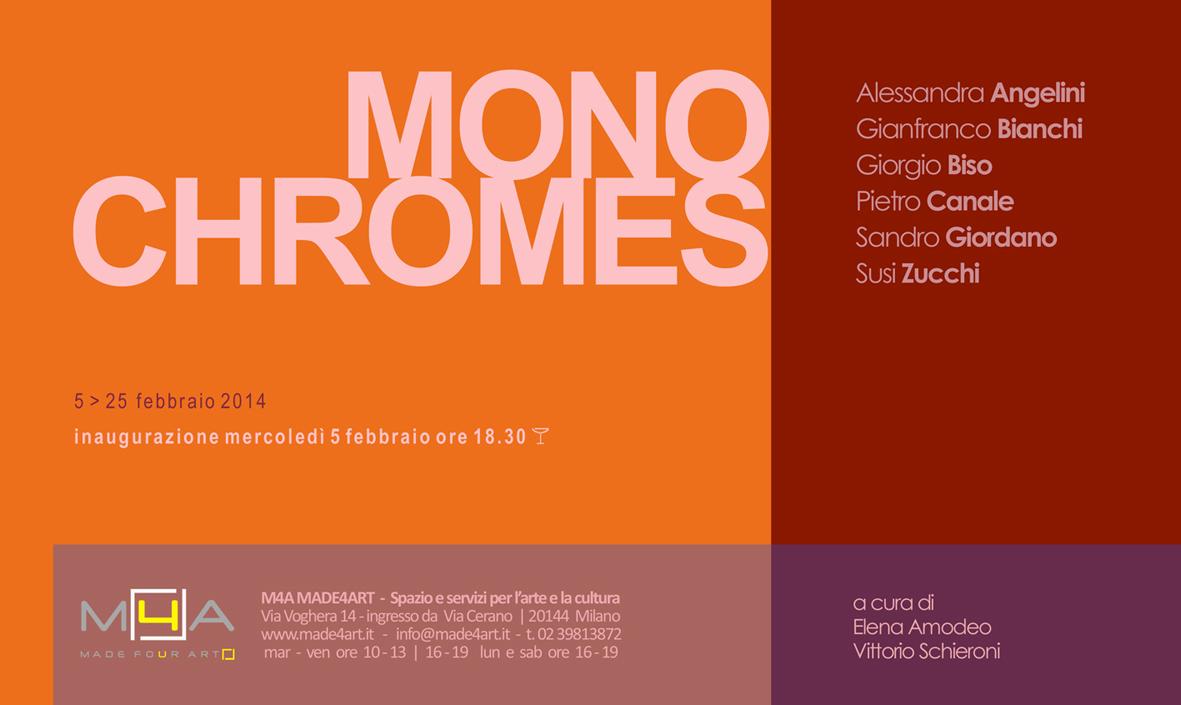 MONOCHROMES | a cura di Elena Amodeo e Vittorio Schieroni