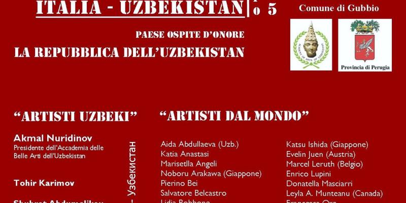 Maristella Angeli parteciperà al Festival dell’Arte e dell’Amicizia” Italia-Uzbekistan, Gubbio (PG)