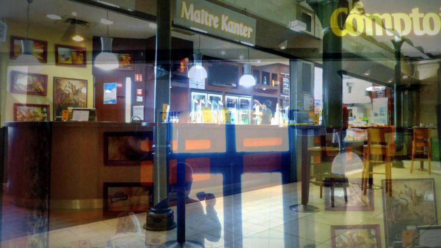 Un petit café avant le départ !