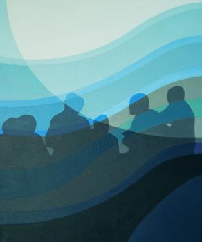 "Mediterraneo", Sanremo 2016 - acrilico su tela