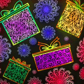 Il migliore di tutti i regali attorno a qualsiasi albero di Natale: la presenza di una famiglia felice tutta avvolta in se stessa...!!!