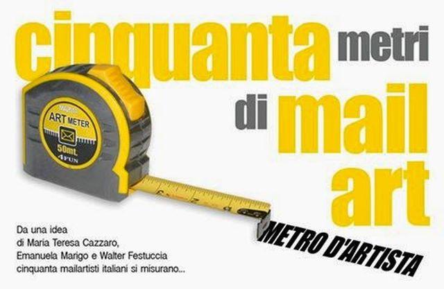 MeTRo D'aRTiSTa - cinquanta metri di mail-art