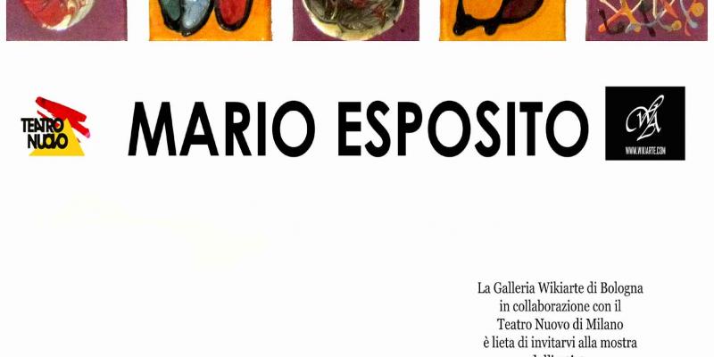 Solo exhibition Mario Esposito - Galaxy color