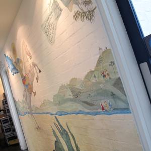 St.George mural for Hellenic Republic restaurant