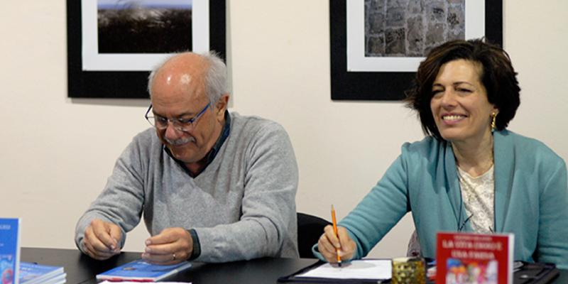 Maristella Angeli e Sandro Orlandi hanno presentato i loro libri al Museo MIDAC di Belforte del Chienti(MC)
