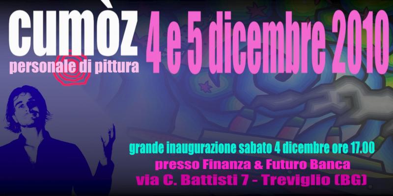 CUMòZ - PERSONALE di PITTURA CUMòZ - PERSONALE di PITTURA