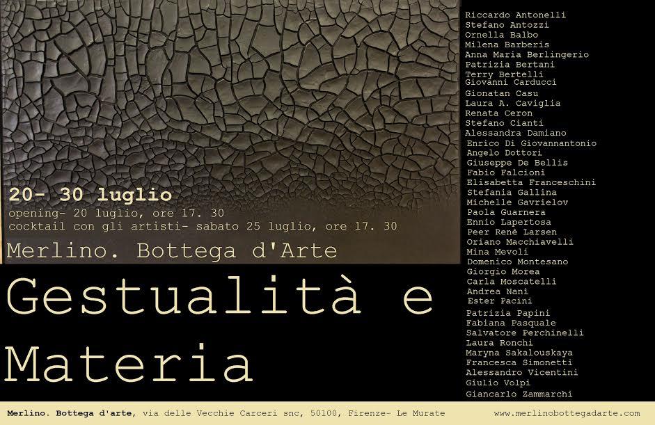 Mostra collettiva "Gestualità e Materia"