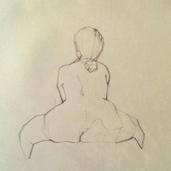 Samantha Schloss, sculptor and activist Bodypositive, tells her modeling experience to the Seminary of Naked in Brescia.