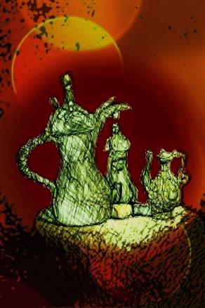  tè  nel deserto (Natura morta)