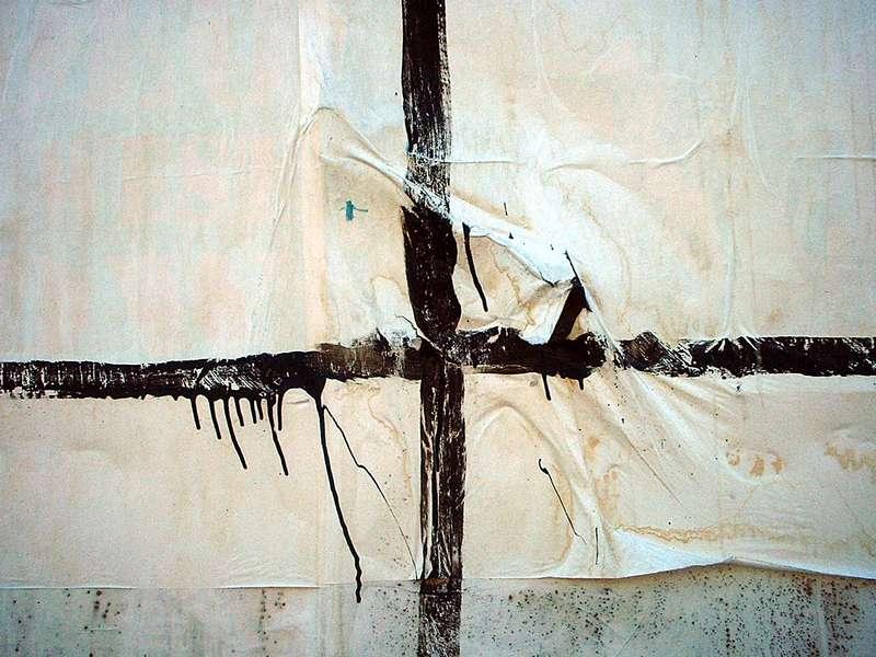 Crumpled Cross