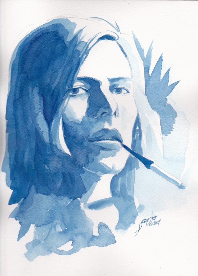 Portrait of David Bowie