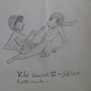 Vulve cannibali VI - Piccolette divorantisi (particolare)