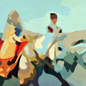 passeggiata a cavallo