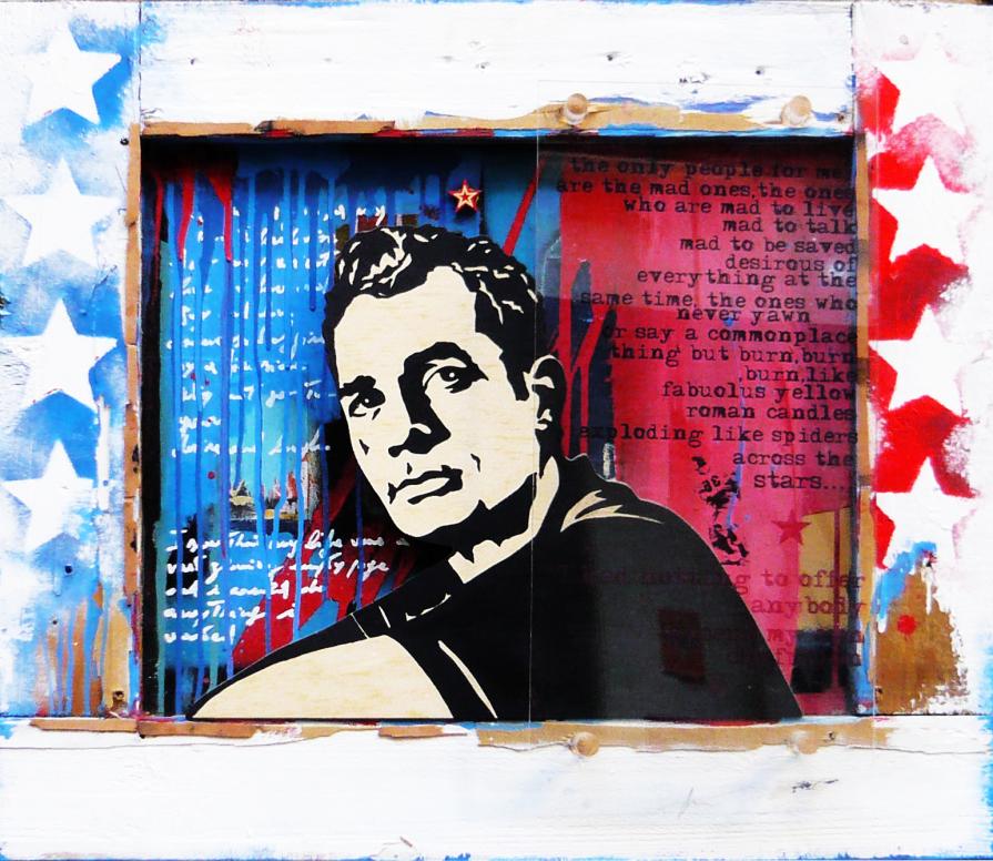 OMAGGIO A J.KEROUA-opera 3d.