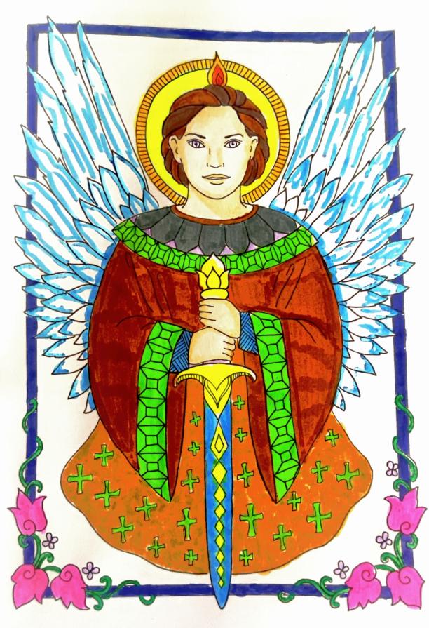 ... Sotto le sue ali di ghiaccio e fuoco... le anime trovano rifugio nella battaglia eterna !!! 