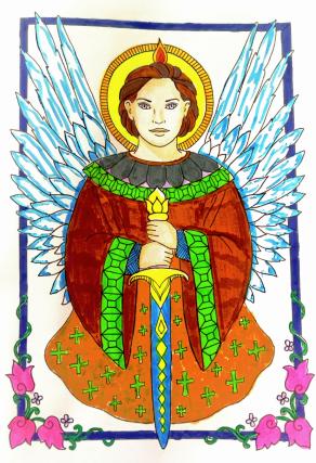 ... Sotto le sue ali di ghiaccio e fuoco... le anime trovano rifugio nella battaglia eterna !!! 