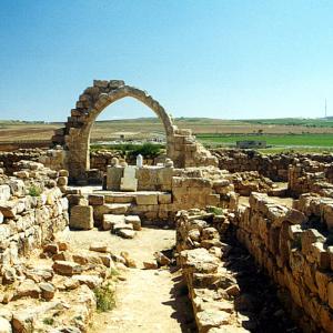 Jordan. Desert and stones