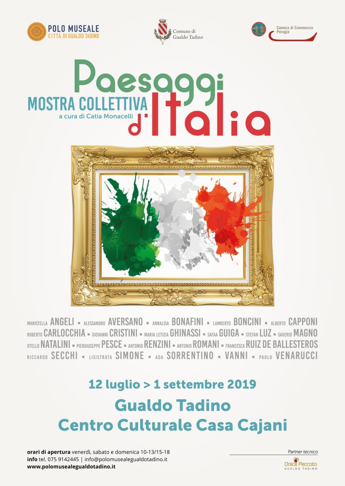 Maristella Angeli, partecipa alla 3ͣ edizione “Paesaggi d'’Italia"” Gualdo Tadino