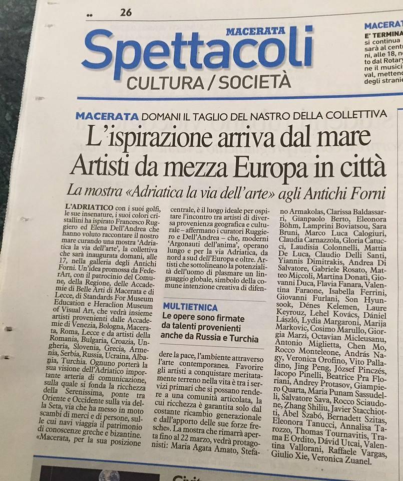 ADRIATICA LA VIA DELL'ARTE - Itinerario di un viaggio senza fine