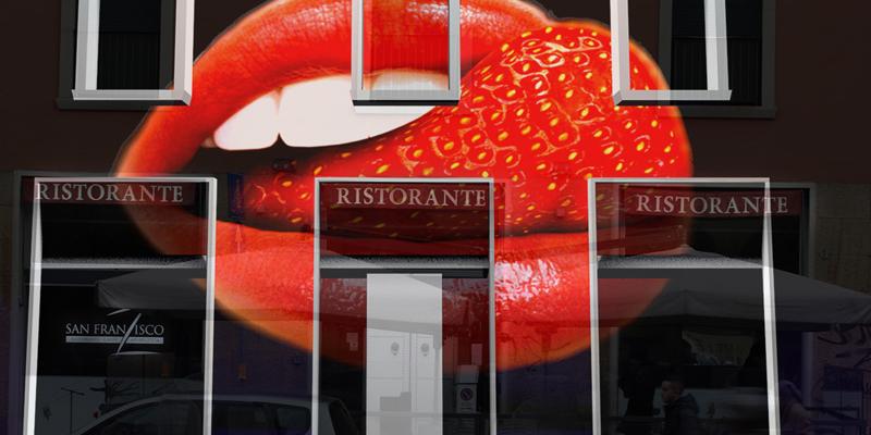 VISUAL MAPPING SOAP-3D MAPPING AL RISTORANTE SAN FRANZISCO VISUAL MAPPING SOAP-3D MAPPING AL RISTORANTE SAN FRANZISCO