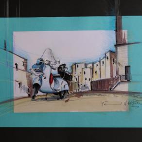 Vespa in mediterraneo 