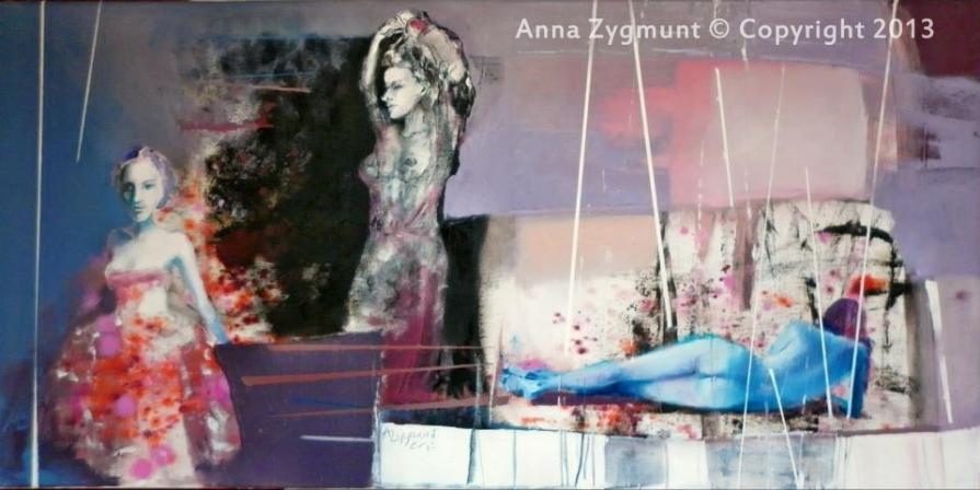 SERENITY, 2013, oil canvas, cm.40x80 SERENITY, 2013, oil canvas, cm.40x80