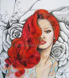 Rihanna,from the series: "Celebrity '"