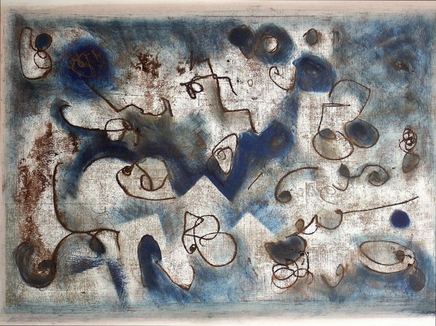 composizione con trame d'oro