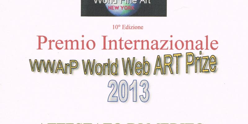 Quinta al WWArP World Web ARTPrize 2013