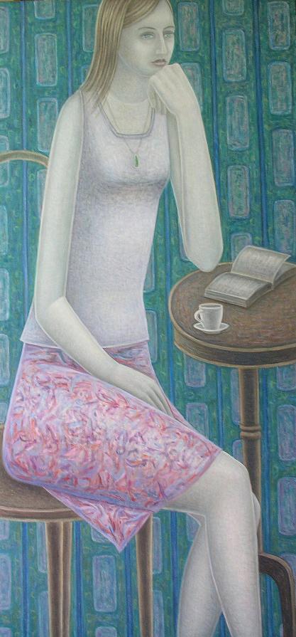 Femme Assise au Gueridon