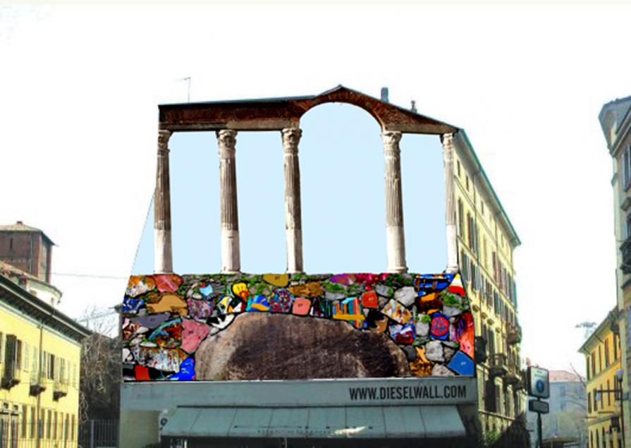 Progetto Shiseido: "Make Up The Wall"