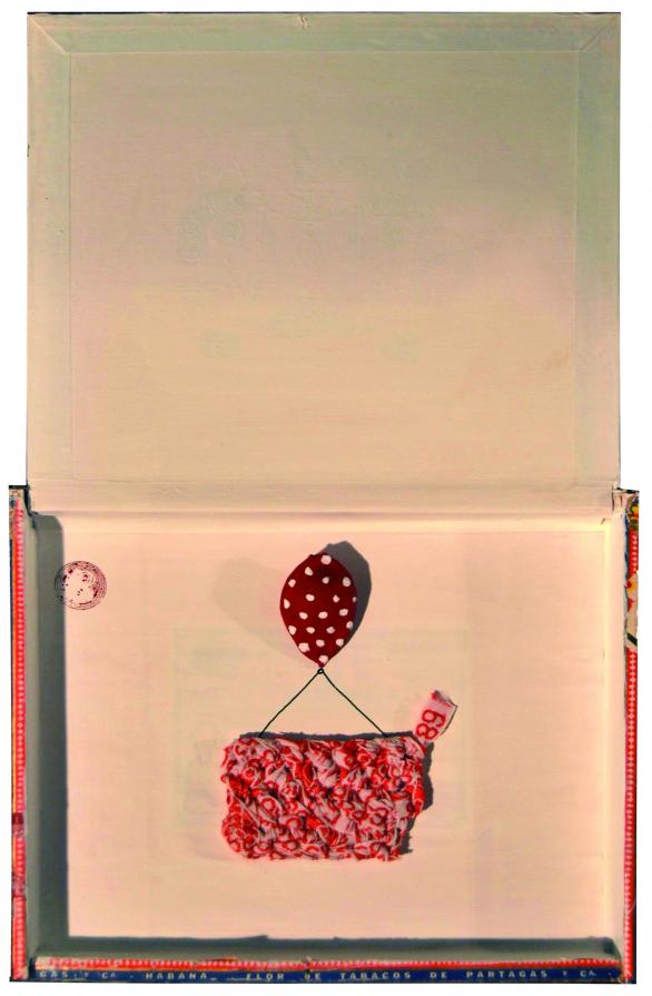 Particolare dell'installazione "Ogni mattina, nell'incertezza e con il sole già alto, scelgo di rina