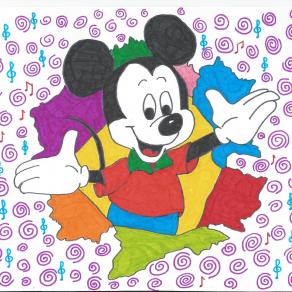 Tribute to mickey mouse