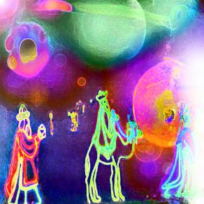 Tre re, tre magi portan con loro in dono: mirra, incenso e oro...!!!