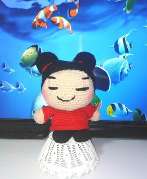 Pucca amigurumi ♥╣[-_-]╠♥