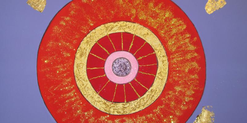 Simona Morgantini 'Mandala del Sorriso Irradiante'