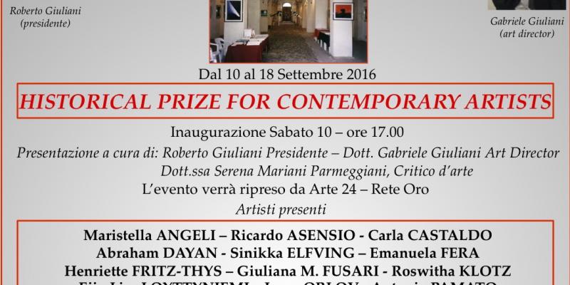 Maristella Angeli esporrà le sue opere alla Galleria Borghese, Mentana, Roma