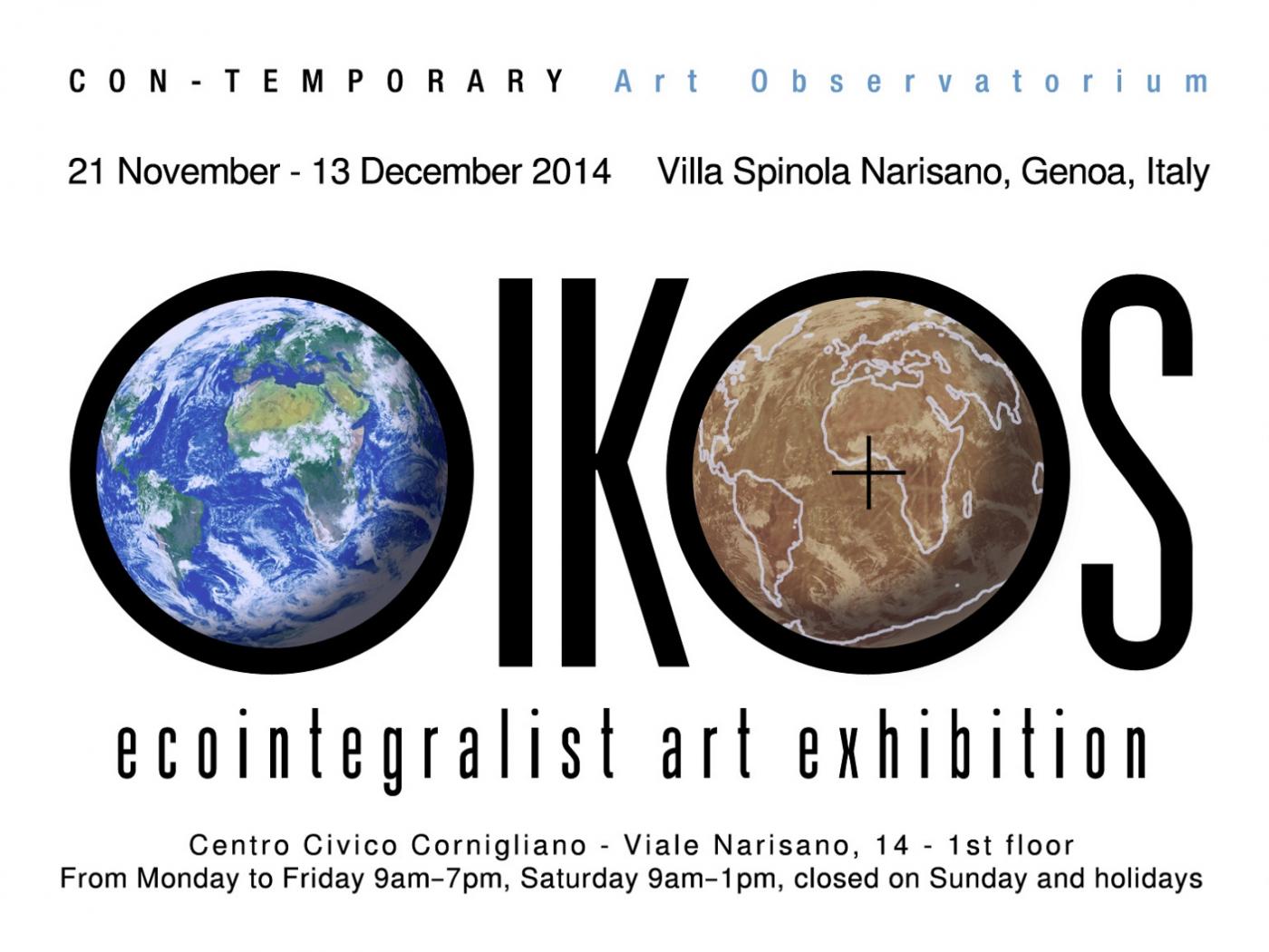 OIKOS video and video artworks projection