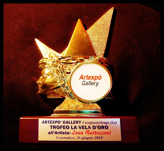 Conferment of the Prize "Trofeo La Vela d'Oro per l'Arte Contemporanea"