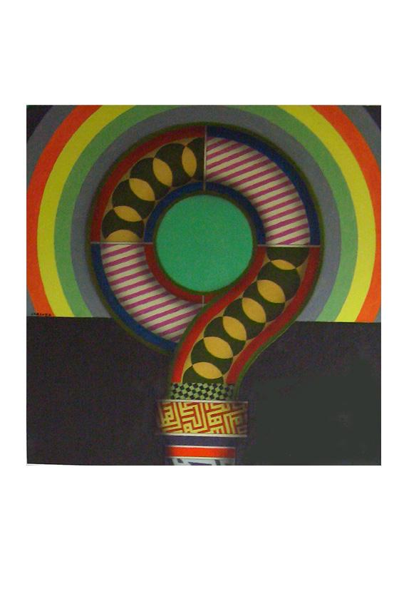 Allegoria    olio su tela     80x80    2001