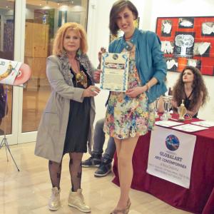 LA GLOBALART GALLERIA D’ARTE CONTEMPORANEA   Presenta la personale   Papiers set Toiles2013 