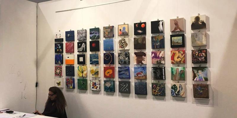 L’installazione MOSAIC alla Fiera di Padova