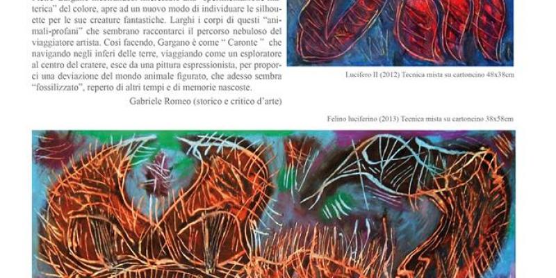 Pubblicazione con testo critico su "ExpoArt" di Ottobre 2013 presente alla fiera "Arte Padova" dal 15 al 18 Novembre 2013 Pubblicazione con testo critico su "ExpoArt" di Ottobre 2013 presente alla fiera "Arte Padova" dal 15 al 18 Novembre 2013